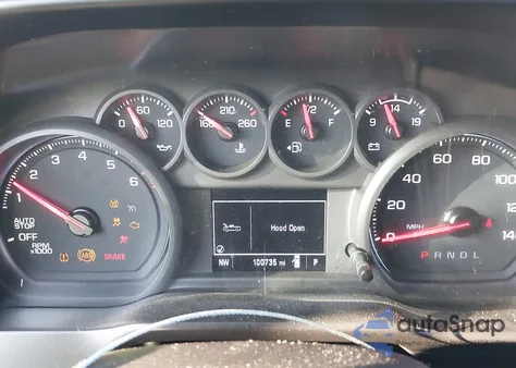 2021 Chevrolet Silverado 1500 2Wd Standard Bed Custom z USA, uszkodzony, nr VIN 1GCRWBEK6MZ319965